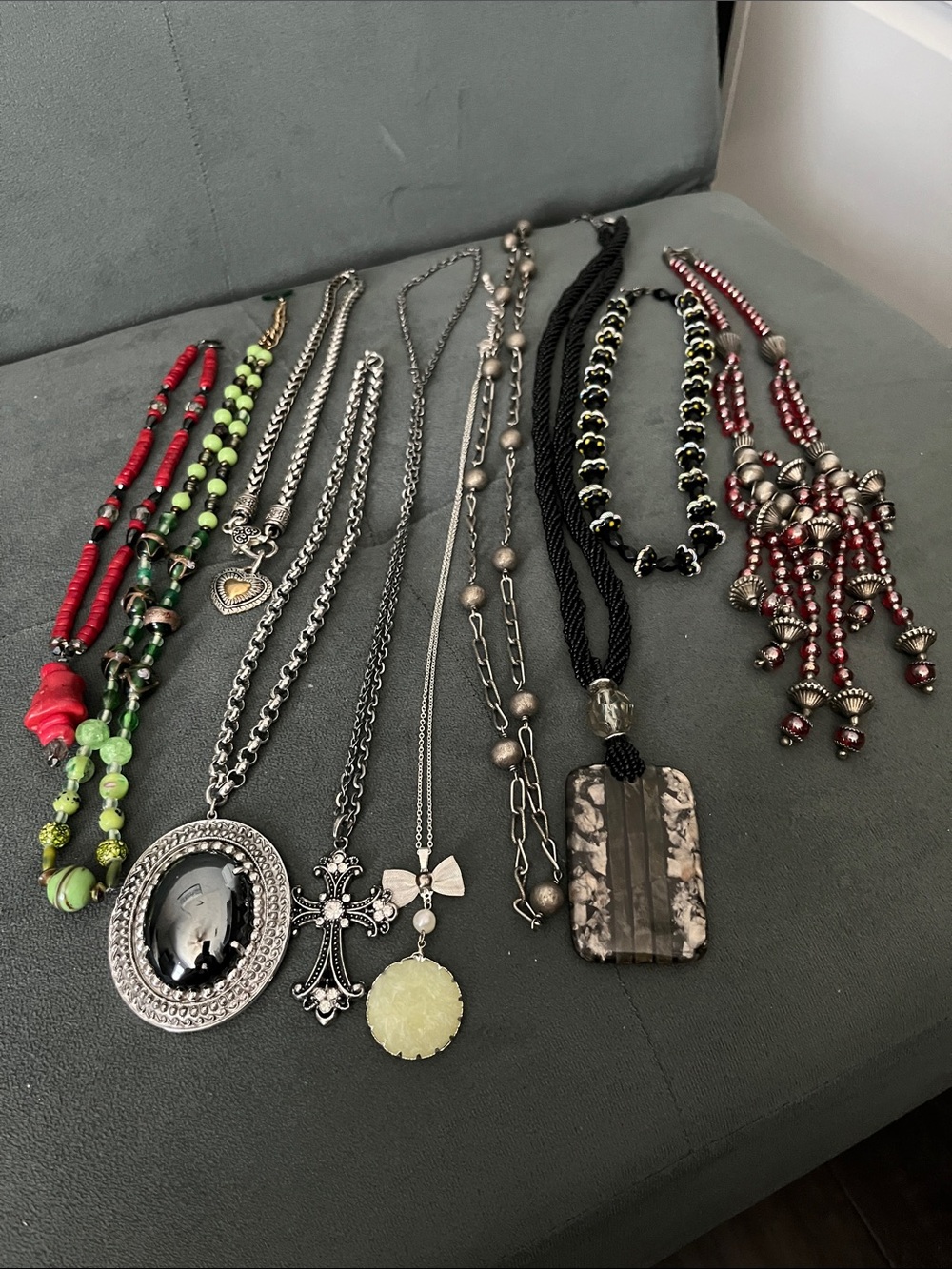 Vintage Mixed Lot of 10 Necklaces - Coldwater Creek, Whiting and Davis…